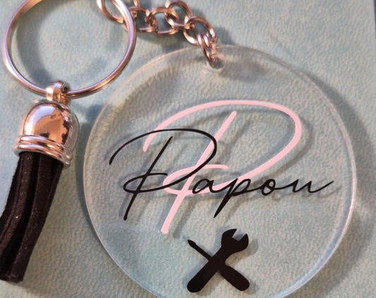 Porte-clés prénom personnalisé